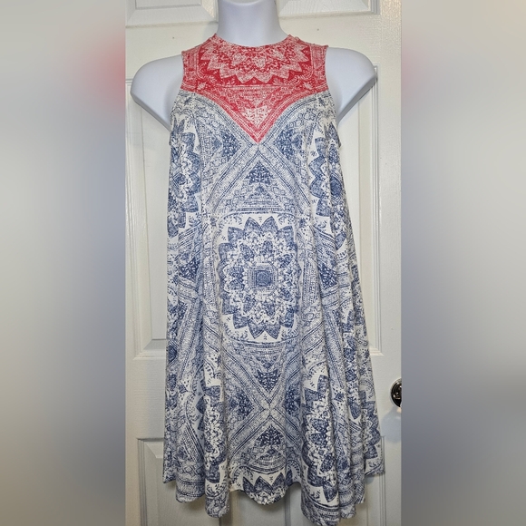Sonoma Dresses & Skirts - Sonoma Red, White, & Blue, Sleeveless Sundress. Size S.